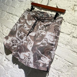 ALEXANDER MCQUEEN MCQ “ HOLIDAY” SHORTS WAVE PRINT