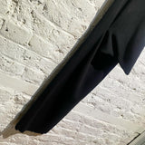 RICK OWENS BLACK SLEEVELESS MIDI LENGTH KNIT DRESS
SIZE S