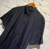 ALEXANDER MCQUEEN MIDNIGHT SHORT SLEEVED SKULL SHIRT