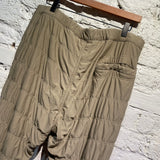 SNOW PEAK PADDED LIGHT GREY TROUSERS