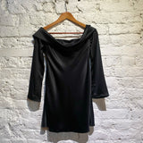 REFORMATION BLACK “MAVES” BABYDOLL DRESS