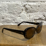 CUTLER & GROSS TORTOISE STAR OVAL SUNGLASSES