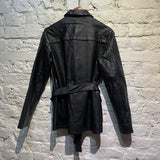 A.M. LONDON FAUX LEATHER JACKET