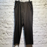 VERSACE VERSUS VINTAGE BROWN CHALK STRIPE SUIT