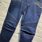 BALMAIN ENGINEERED JEANS