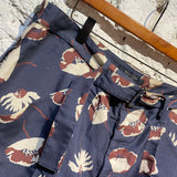 VALENTINO SILK PRINT SHORTS