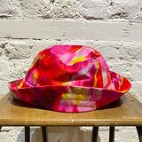 DRIES VAN NOTEN PINK TYE DYE BUCKET HAT