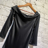 REFORMATION BLACK “MAVES” BABYDOLL DRESS