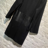 JONATHAN SAUNDERS BLACK WOOL COAT