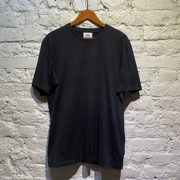 YOHJI YAMAMOTO Y-3 BLACK T-SHIRT