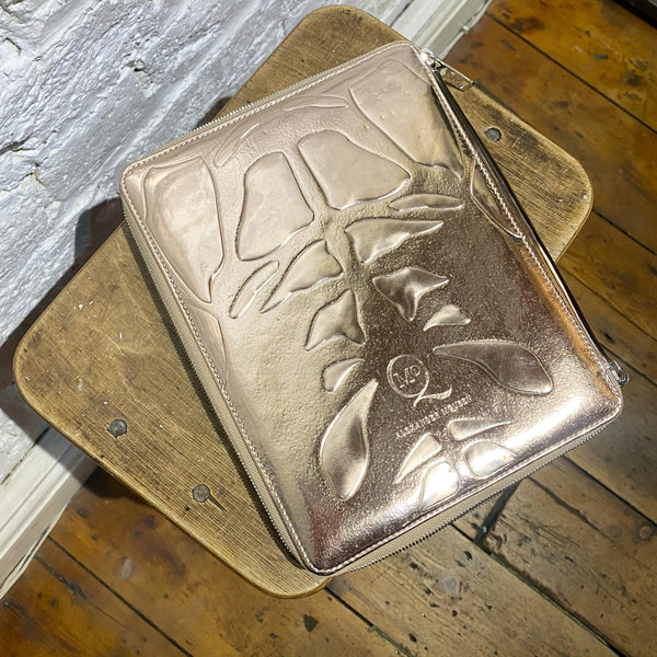 ALEXANDER MCQUEEN MCQ METALLIC IPAD CASE