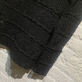 COMME DES GARÇONS BLACK KNIT AD2022