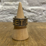 VIVIENNE WESTWOOD GET A LIFE BAND RING