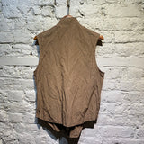 ARNARMAR JONSSON ZIP TECH BROWN GILLET
