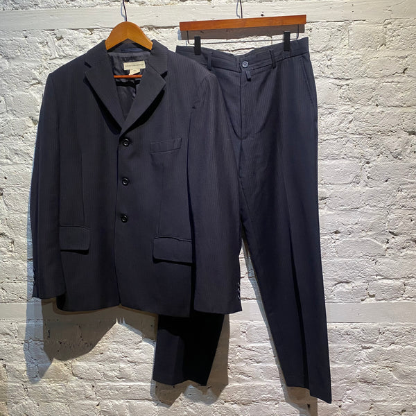 DRIES VAN NOTEN NAVY SUIT