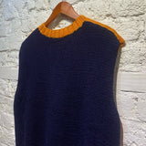 J.W. ANDERSON “COLLECTOR CARDS” ORANGE KNIT TANK