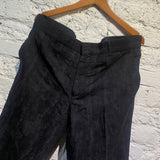 ALEXANDER MCQUEEN BLACK/GREY DRESS TROUSERS