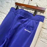 WALES BONNER ROYAL BLUE/WHITE TRACK BOTTOMS
