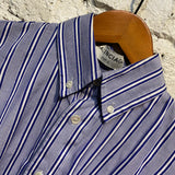 BALENCIAGA STRIPED SHIRT WITH ARMHOLES