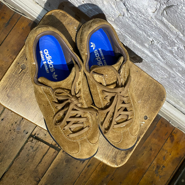 ADIDAS X WALES BONNER BROWN SUEDE SHOES