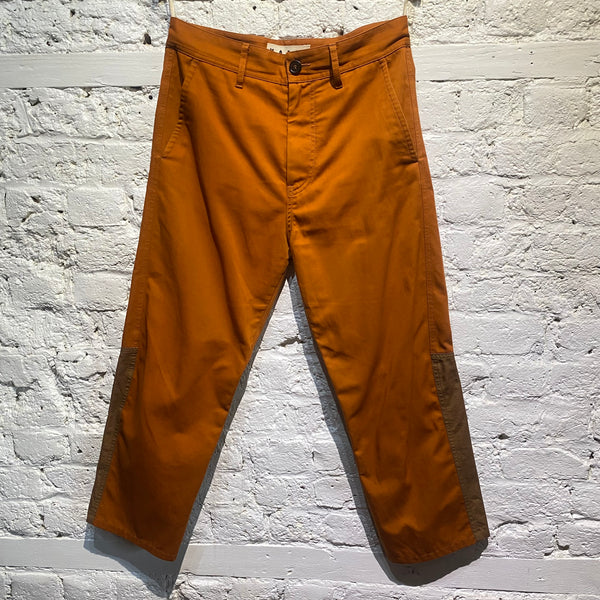 MARNI BURNT ORANGE TROUSERS