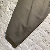 RICK OWENS GREY TEXTURED STRETCH PENCIL SKIRT