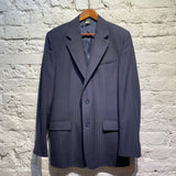 VERSACE VINTAGE NAVY SUIT