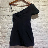 16ARLINGTON BLACK “ANZO” MINI DRESS