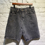 BUTTER GOODS BLACK STONEWASH DENIM SHORTS