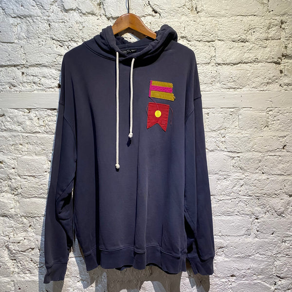 ACNE STUDIOS NAVY HOODIE
