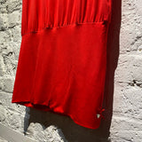 NIIHAI RED SPANDEX BLEND DRESS