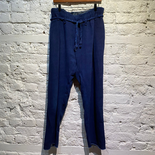 MONAD X DANIEL OLATUNJI INDIGO TROUSERS