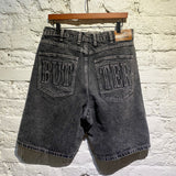BUTTER GOODS BLACK STONEWASH DENIM SHORTS