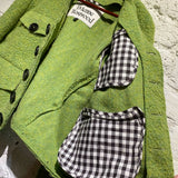 VIVIENNE WESTWOOD GREEN MELANGE SIRENO JACKET