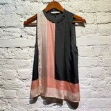 HALSTON HERITAGE SILK TOP