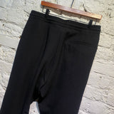 ALEXANDER MCQUEEN MCQ BLACK CREPE SWEATPANTS