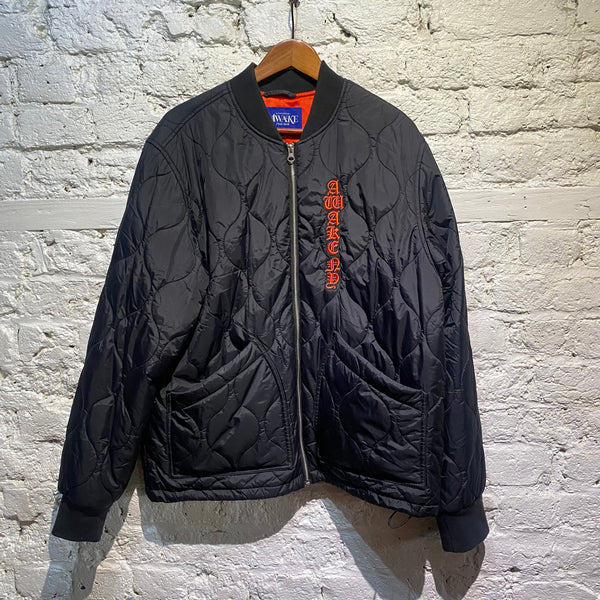 AWAKE N.Y COBRA PATCH BOMBER JACKET