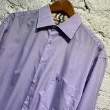 BURBERRY LAVENDER SHIRT