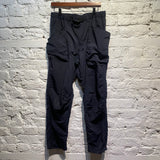 GOLDWIN NAVY NYLON CARGO TROUSERS