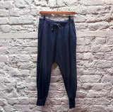 SACAI LUCK BLUE SWEATPANTS