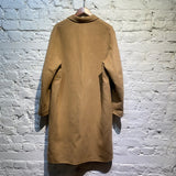ACNE STUDIOS “CHAD” CAMEL OVERCOAT