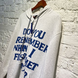 LOEWE X PAULA’S IBIZA “REMEMBER” HEATHER GREY HOODY