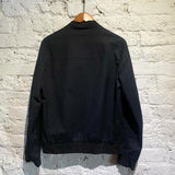 BALENCIAGA MIDNIGHT/BLACK COTTON BOMBER