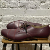 NEMETH DEEP RED OXFORD SHOES