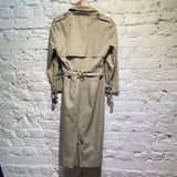 ALEXANDER MCQUEEN BEIGE TRENCH