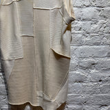 OLUBIYI THOMAS 	PATCHWORK UNISEX JERSEY DRESS