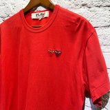 COMME DES GARÇONS PLAY RED T-SHIRT