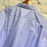 LOEWE GINGHAM PIN TUCK CROPPED SHIRT