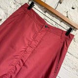 COMME DES GARÇONS RED NYLON SKIRT