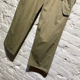AIMÉ LEON DORE SAGE GREEN CARGO TROUSERS